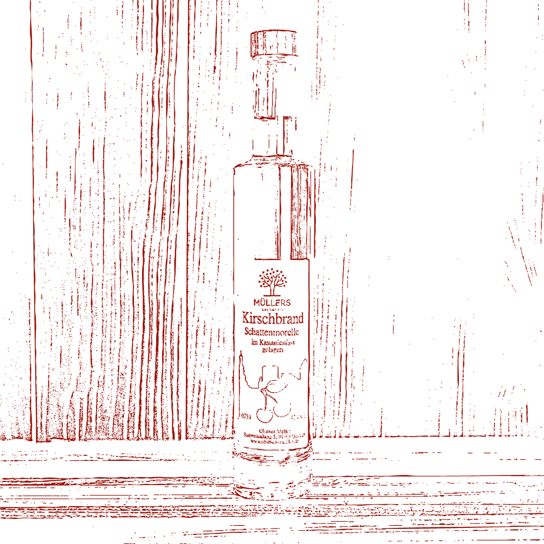 Kirschbrand vom Obsthof Müller