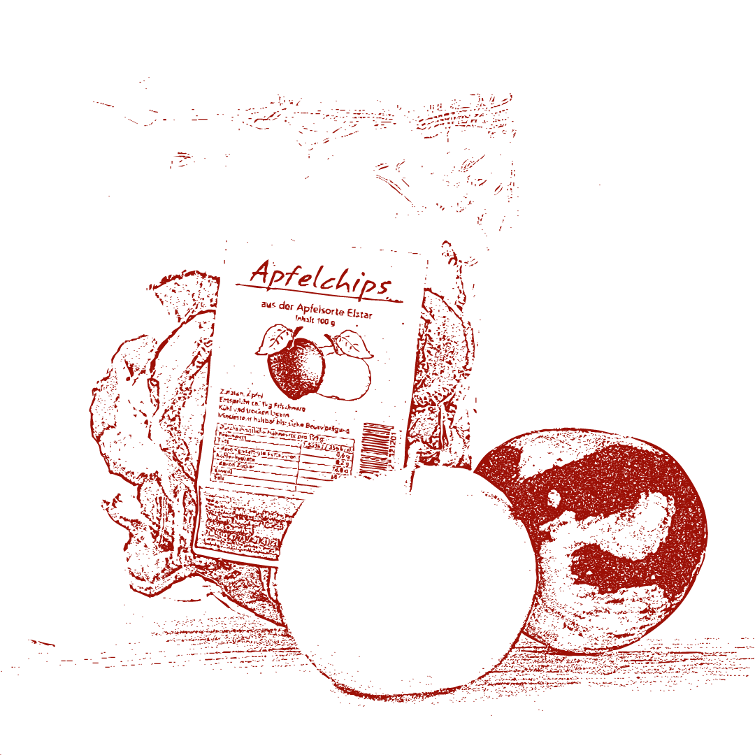 Apfelchips vom Obsthof Müller