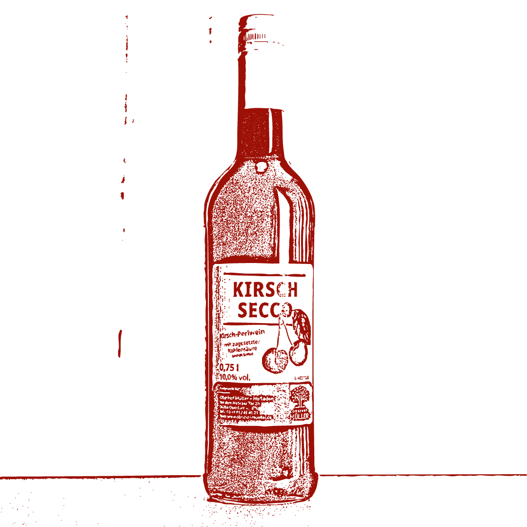 Kirsch-Secco vom Obsthof Müller