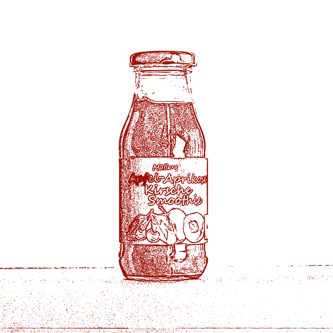Apfel-Aprikose-Kirsche-Smoothie vom Obsthof Müller