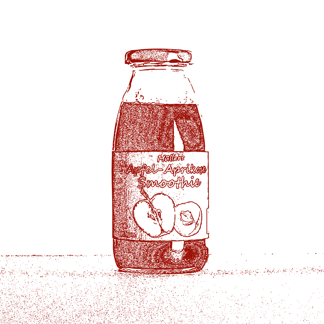 Apfel-Aprikose-Smoothie vom Obsthof Müller