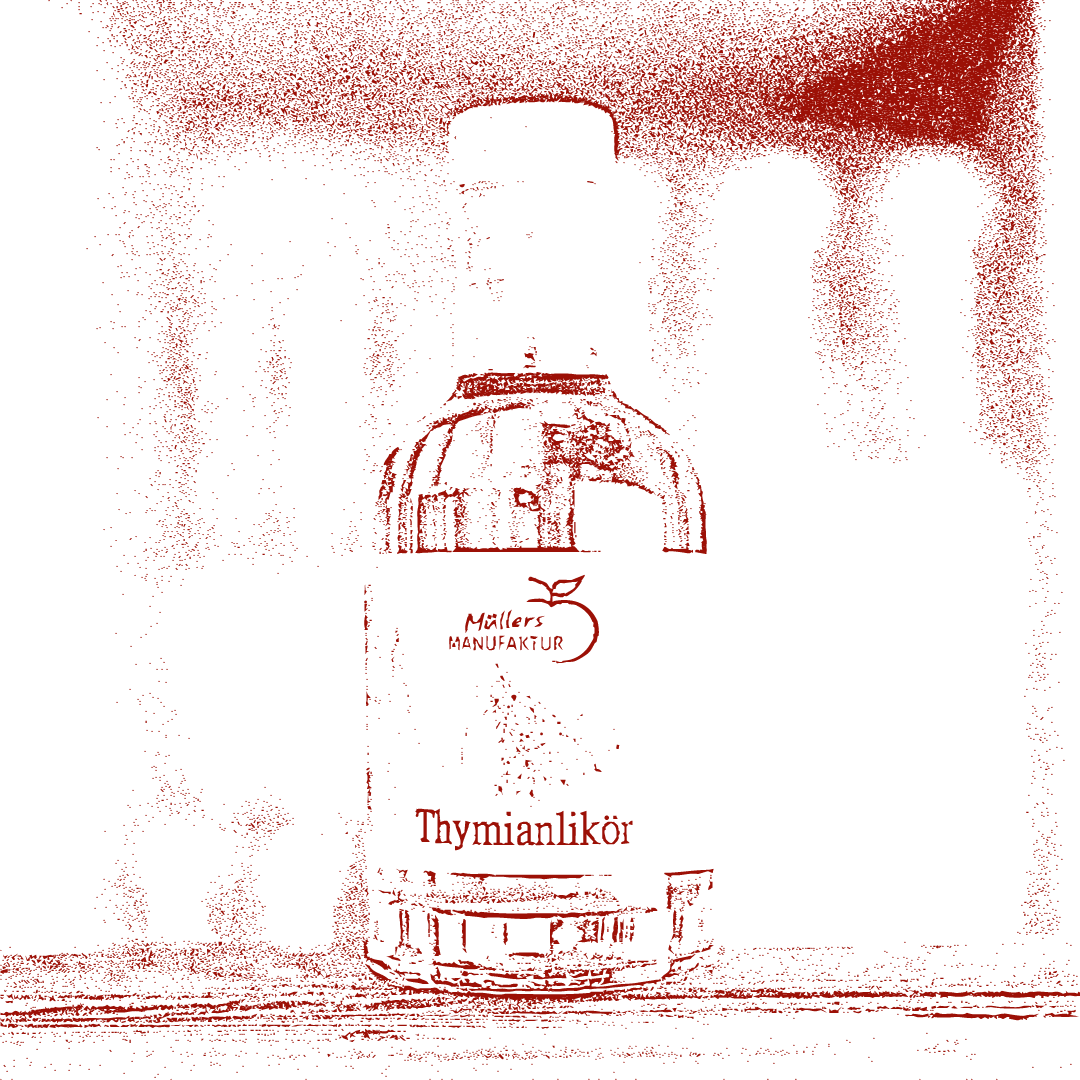 Thymianlikör vom Obsthof Müller