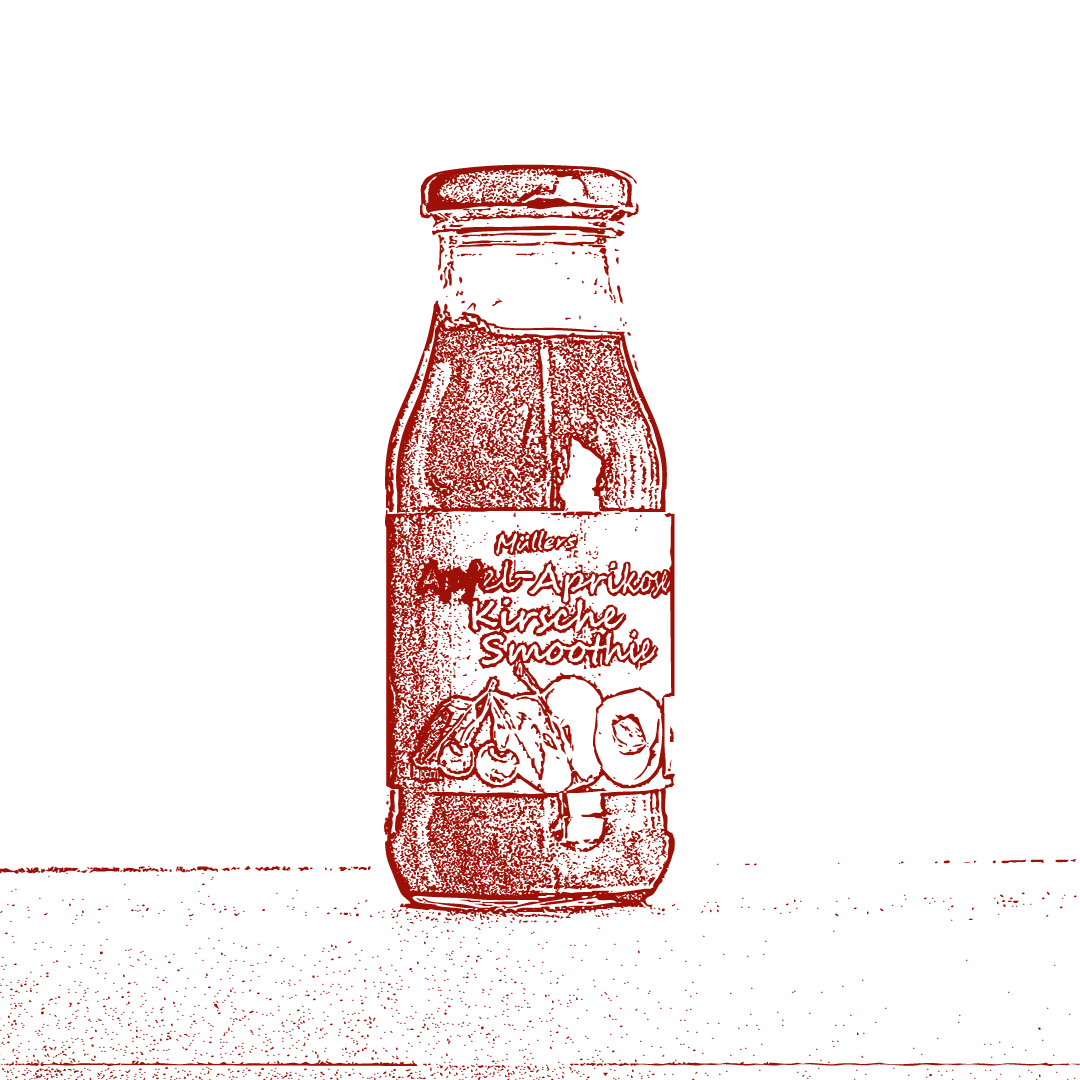 Apfel-Aprikose-Kirsche-Smoothie vom Obsthof Müller
