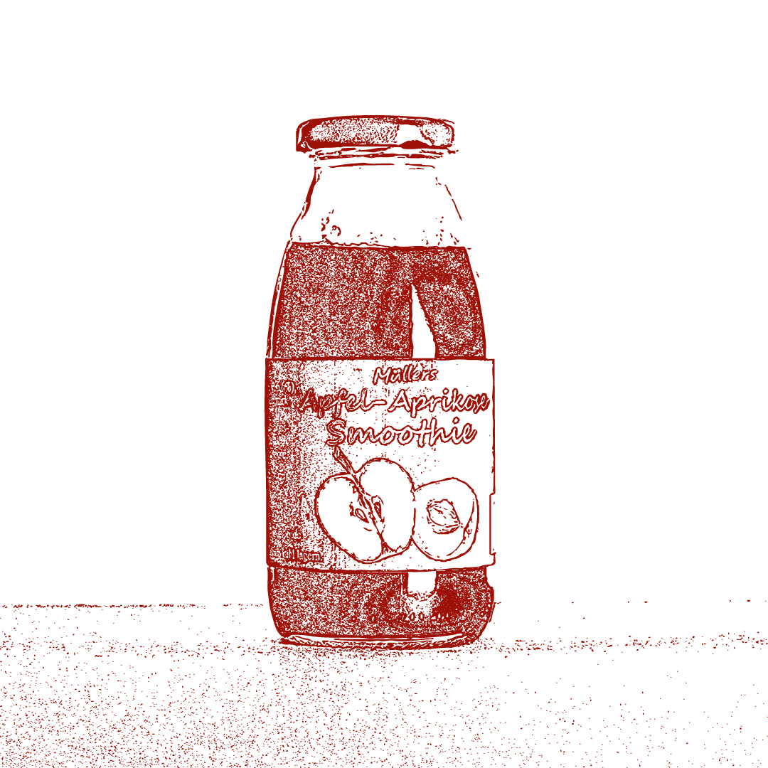 Apfel-Aprikose-Smoothie vom Obsthof Müller