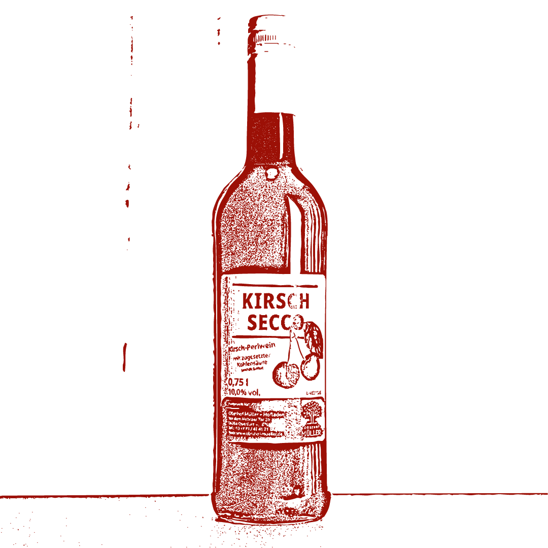 Kirsch-Secco vom Obsthof Müller