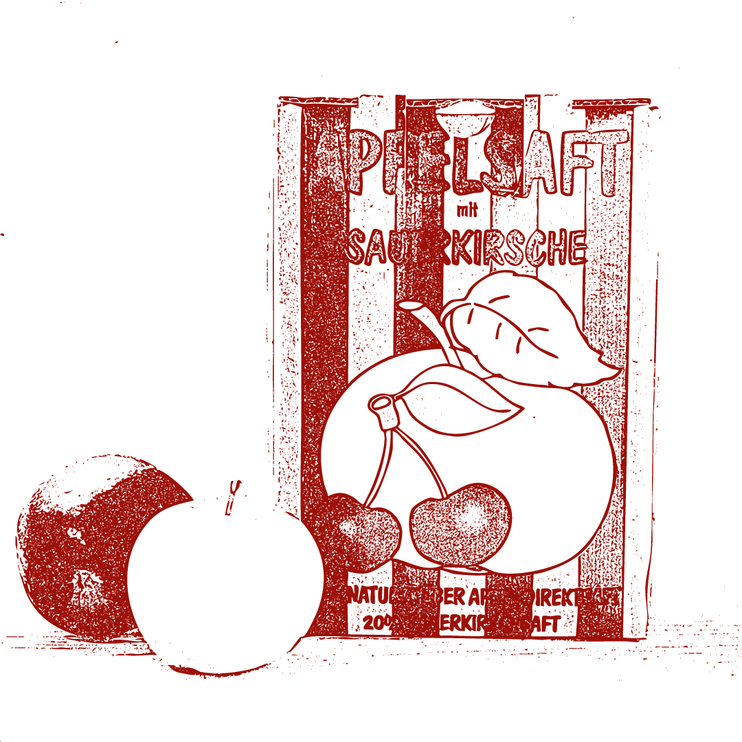 Apfelsaft mit Sauerkirsche vom Obsthof Müller