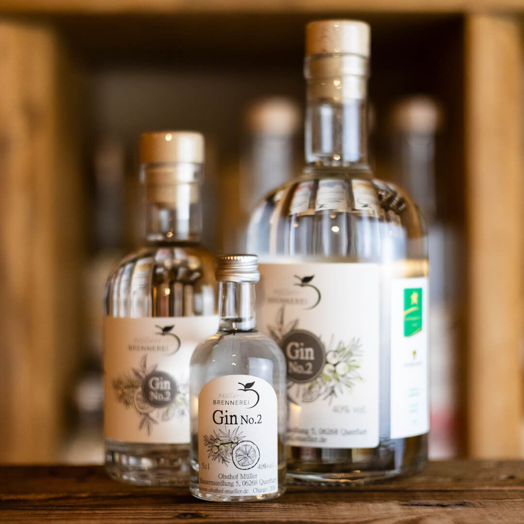 Gin No.2 aus Müllers Brennerei in Querfurt