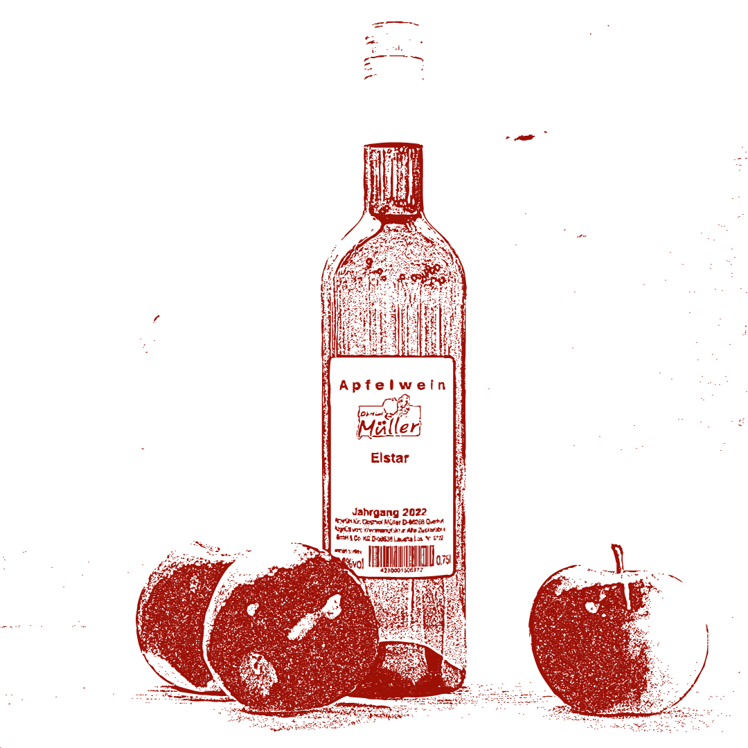 Apfelwein vom Obsthof Müller
